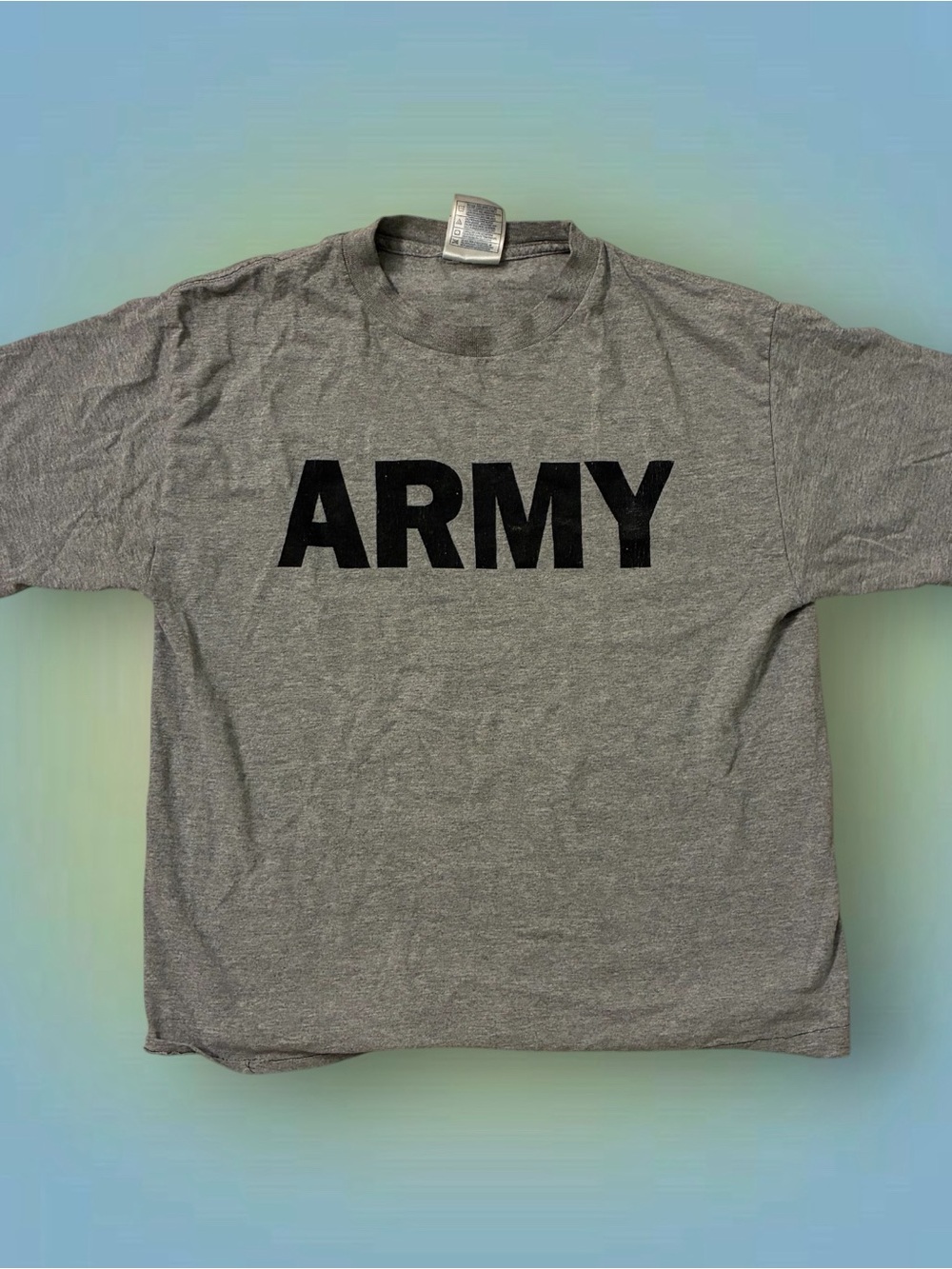 ARMY Gray Graphic T-Shirt
